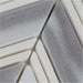 Lungarno Ceramics - Natural Elements - Skyline Chevron Mosaic Close