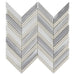 Lungarno Ceramics - Natural Elements - Skyline Chevron Mosaic