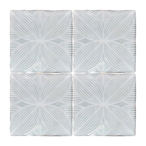Lungarno - Melody 5 in. x 5 in. Wall Tile - Audrey Decor - Eme Ash