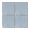 See Lungarno - Melody 5 in. x 5 in. Undulated Wall Tile - Lyric Blue
