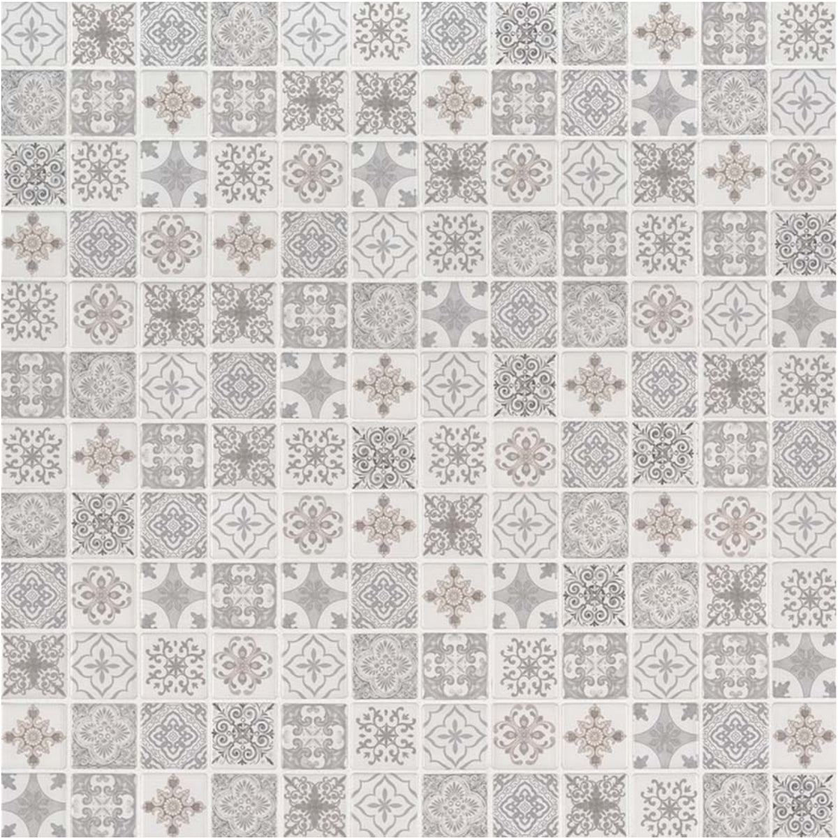 MSI - Anya Blanco 2 in. x 2 in. Ceramic Mosaic Extra