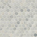 MSI - Arabescato Carrara 1 in. Hexagon Marble Mosaic - Honed