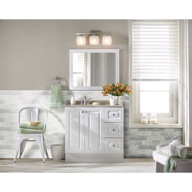 MSI - Arabescato Cararra - 3 in. x 6 in. Marble Subway Tile Lifestyle
