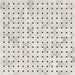 MSI - Arabescato Carrara With Black Marble Basket Weave Pattern Mosaic - Honed