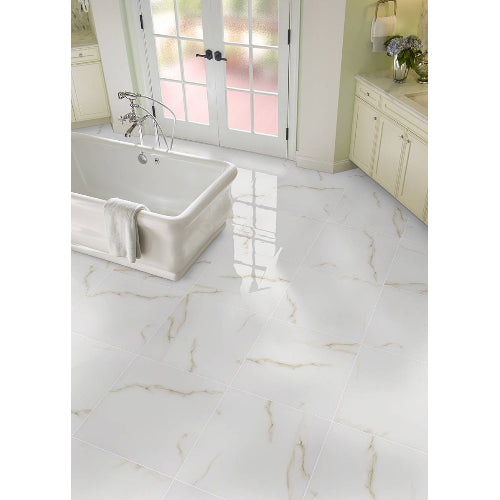 MSI - Aria 12 in. x 24 in. Porcelain Tile - Bianco