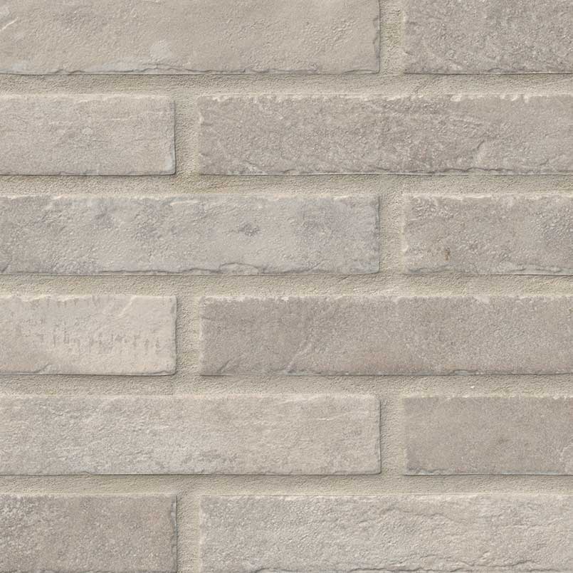 MSI - Brickstone 2 in. x 10 in. Porcelain Tile - Ivory