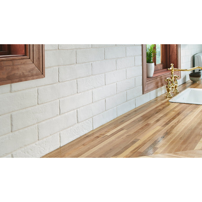 MSI - Brickstone 2 in. x 10 in. Porcelain Tile - White Room Scene