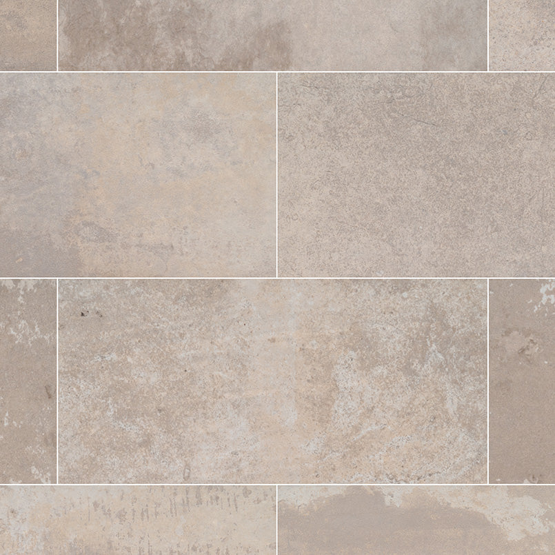 MSI - Brickstone 5 in. x 10 in. Porcelain Tile - Ivory