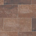 MSI - Brickstone 5 in. x 10 in. Porcelain Tile - Red