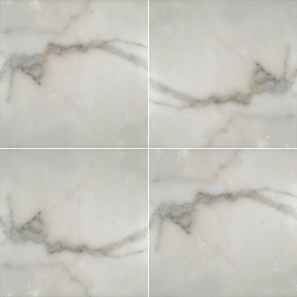 MSI - Calacatta Gold 12 in. x 12 in. Marble Tile - Honed - Floorzz