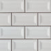 MSI - Domino - 3 in. x 6 in. Inverted Beveled Gray Subway Tile