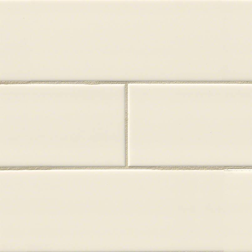 MSI - Domino - 4 in. x 16 in. Almond Subway Tile