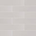 MSI - Domino - 4 in. x 16 in. Gray Subway Tile