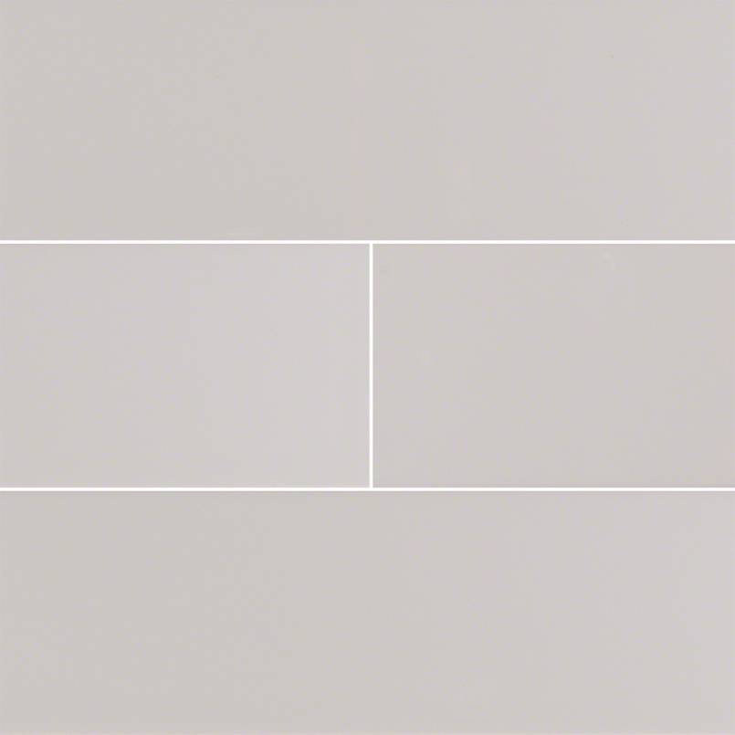 MSI - Domino - 4 in. x 16 in. Gray Subway Tile