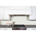 MSI - Domino - 3 in. x 6 in. Beveled White Subway Tile Kitchen