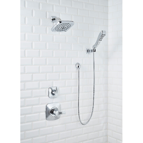 MSI - Domino - 3 in. x 6 in. Beveled White Subway Tile Shower