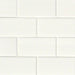 MSI - Domino - 3 in. x 6 in. White Subway Tile