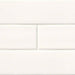 MSI - Domino - 4 in. x 16 in. White Subway Tile
