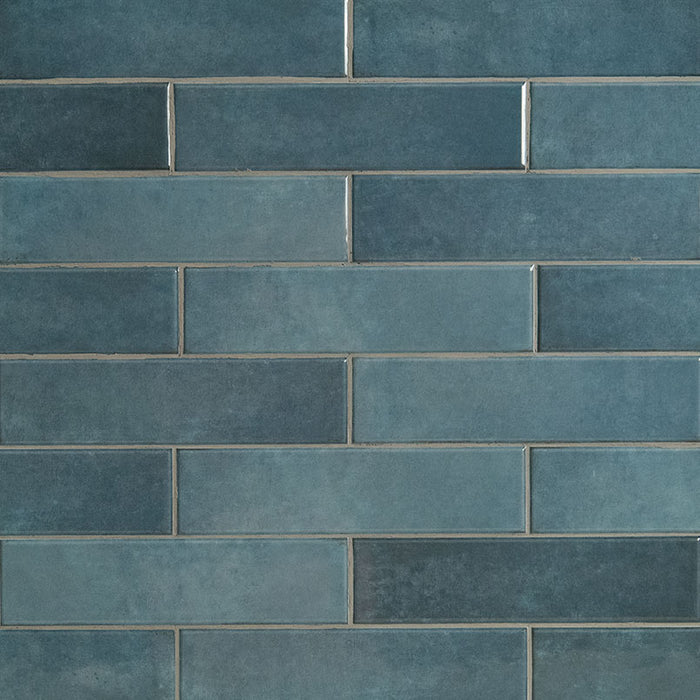 MSI - Renzo - 3 in. x 12 in. Subway Tile - Denim Variation