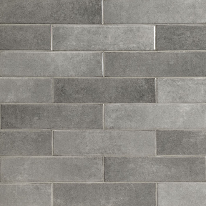 MSI - Renzo - 3 in. x 12 in. Subway Tile - Storm Variation