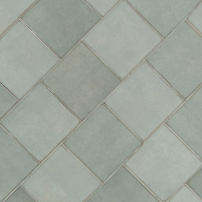 MSI - Renzo - 5 in. x 5 in. - Ceramic Wall Tile - Jade Extra View