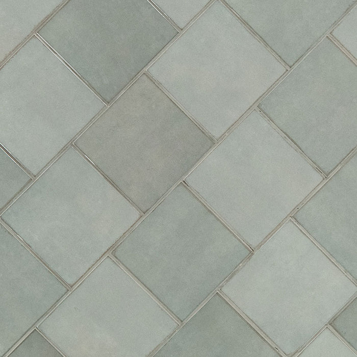 MSI - Renzo - 5 in. x 5 in. - Ceramic Wall Tile - Jade Extra View