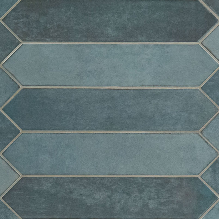 MSI - Renzo - 2.5 in. x 13 in. Pickett Tile - Denim