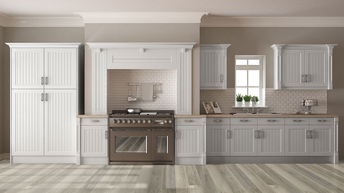 MSI - Smithcliffs - 7 in. x 48 in. Hybrid Rigid Core - Malton Kitchen Install