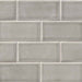 MSI - Highland Park - 3 in. x 6 in. Dove Gray Subway Tile