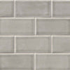See MSI - Highland Park - 3 in. x 6 in. Dove Gray Subway Tile