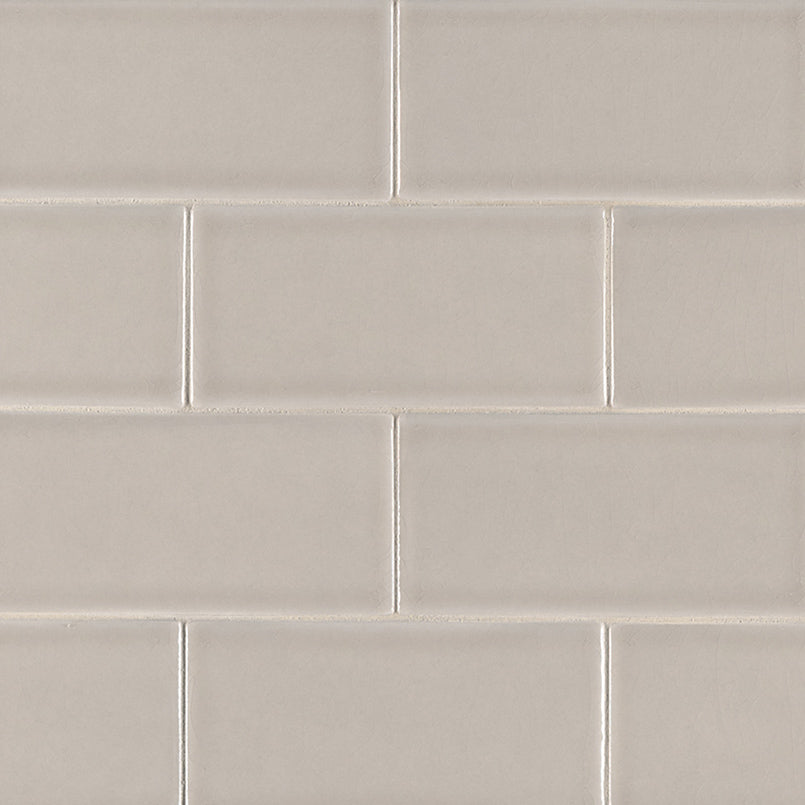 MSI - Highland Park - 3 in. x 6 in. Portico Pearl Subway Tile