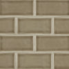 See MSI - Highland Park - 3 in. x 6 in. Artisan Taupe Subway Tile