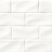 MSI - Highland Park - 3 in. x 6 in. Whisper White Subway Tile