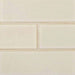 MSI - Highland Park - 4 in. x 12 in. Antique White Subway Tile