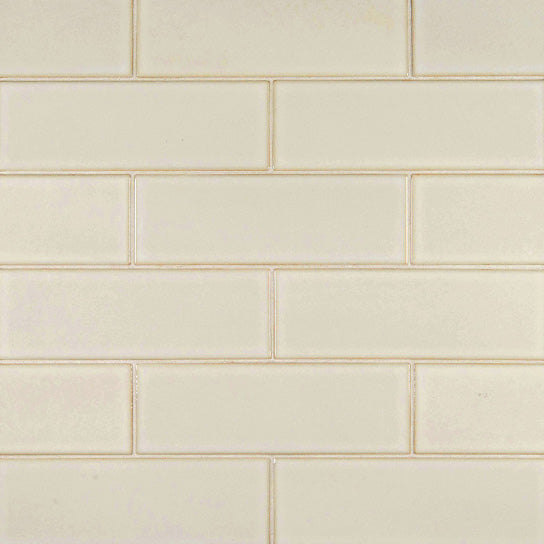 MSI - Highland Park - 4 in. x 12 in. Antique White Subway Tile