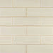 MSI - Highland Park - 4 in. x 12 in. Antique White Subway Tile