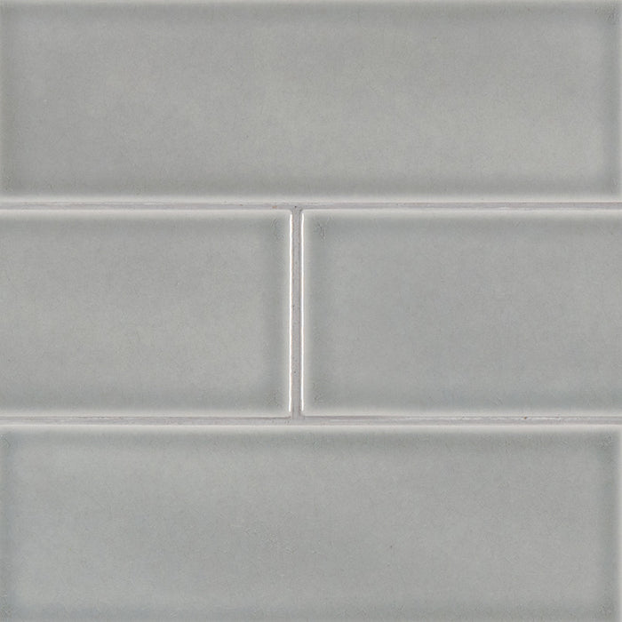 MSI - Highland Park - 4 in. x 12 in. Morning Fog Subway Tile