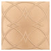 Marazzi - GeoMetal Ornament 6" x 6" Wall Tile - Champagne Gold