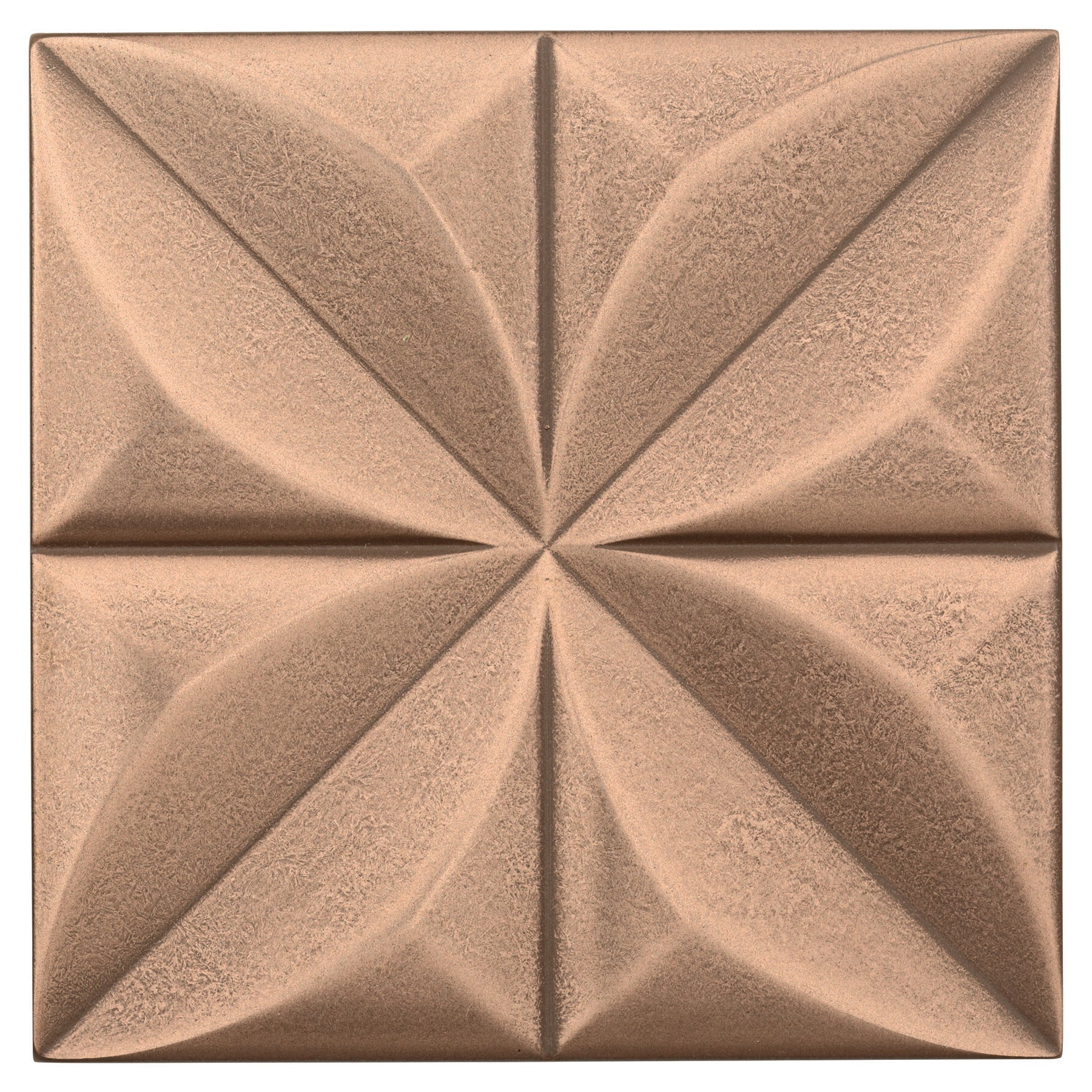 Marazzi - GeoMetal Floret 6" x 6" Wall Tile - Bronze