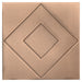 Marazzi - GeoMetal Geometric 6" x 6" Wall Tile - Bronze