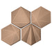 Marazzi - GeoMetal 3" Hexagon Mosaic - Bronze