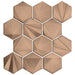Marazzi - GeoMetal 3" Hexagon Mosaic - Bronze