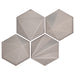 Marazzi - GeoMetal 3" Hexagon Mosaic - Nickel
