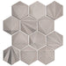 Marazzi - GeoMetal 3" Hexagon Mosaic - Nickel