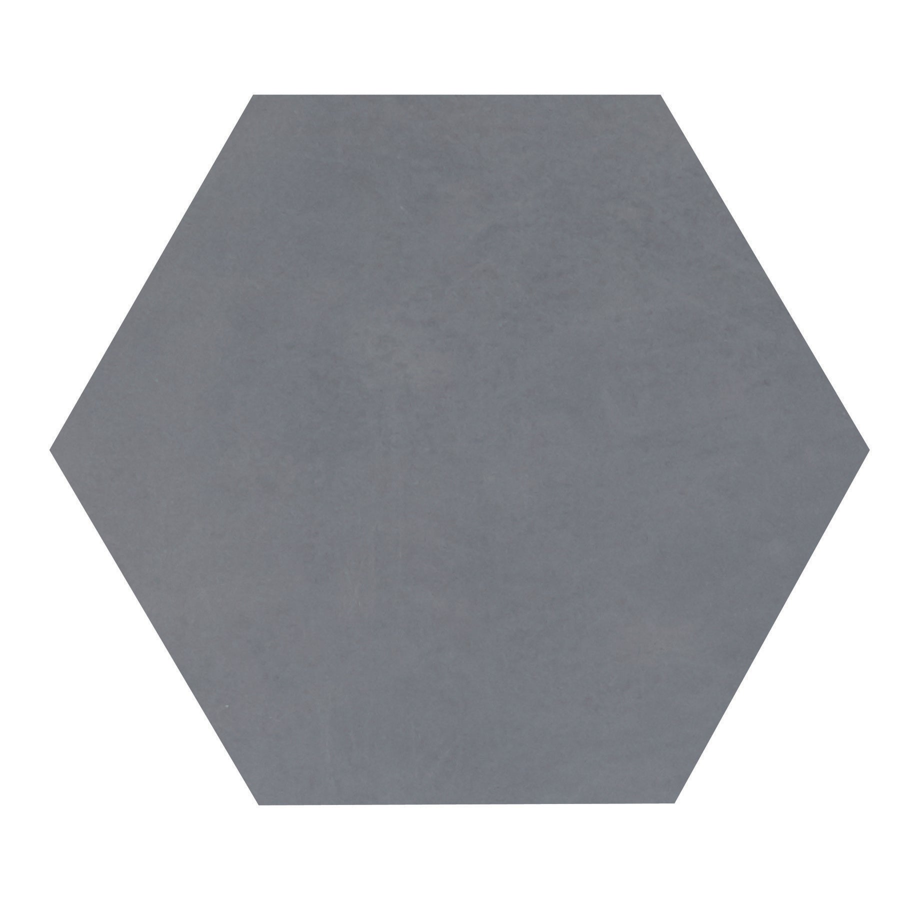 Marazzi - Moroccan Concrete 8" Hex Deco Tile - Blue Gray MC54