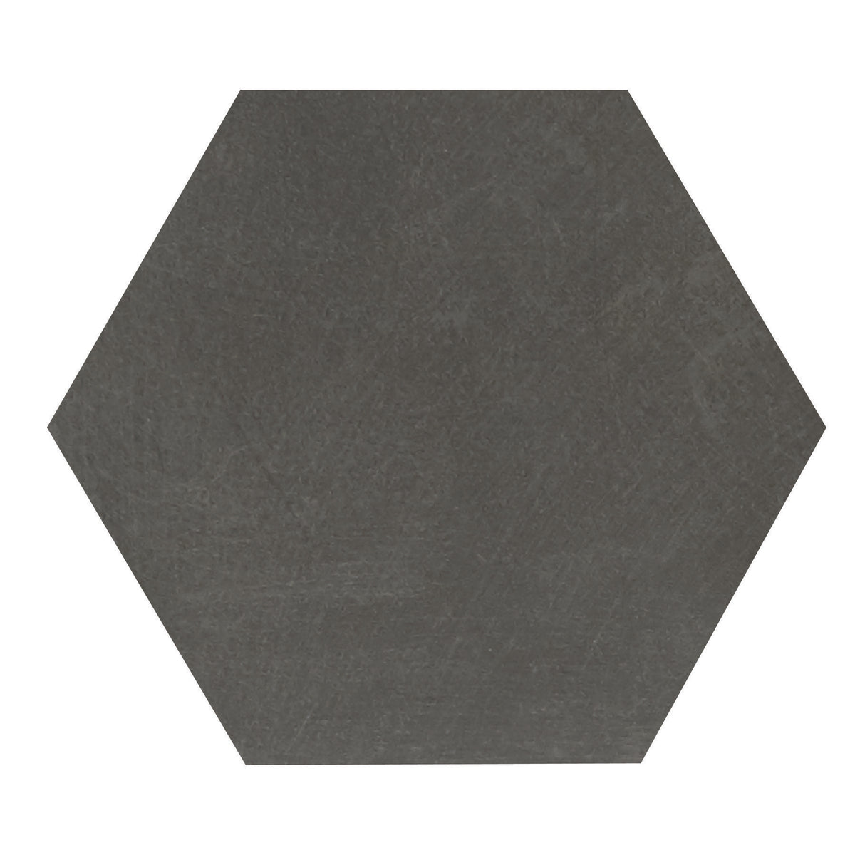 Marazzi - Moroccan Concrete 8&quot; Hex Deco Tile - Charcoal MC57