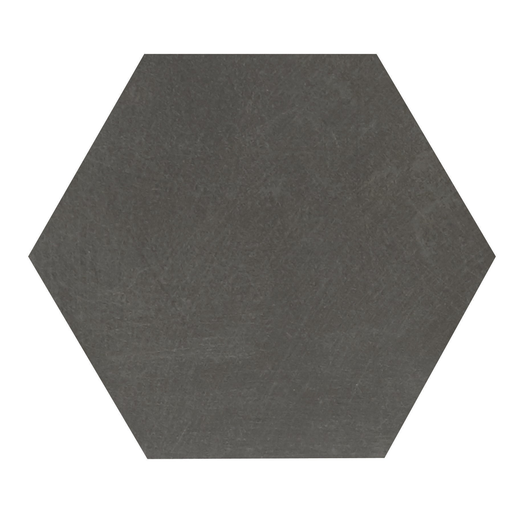 Marazzi - Moroccan Concrete 8" Hex Deco Tile - Charcoal MC57