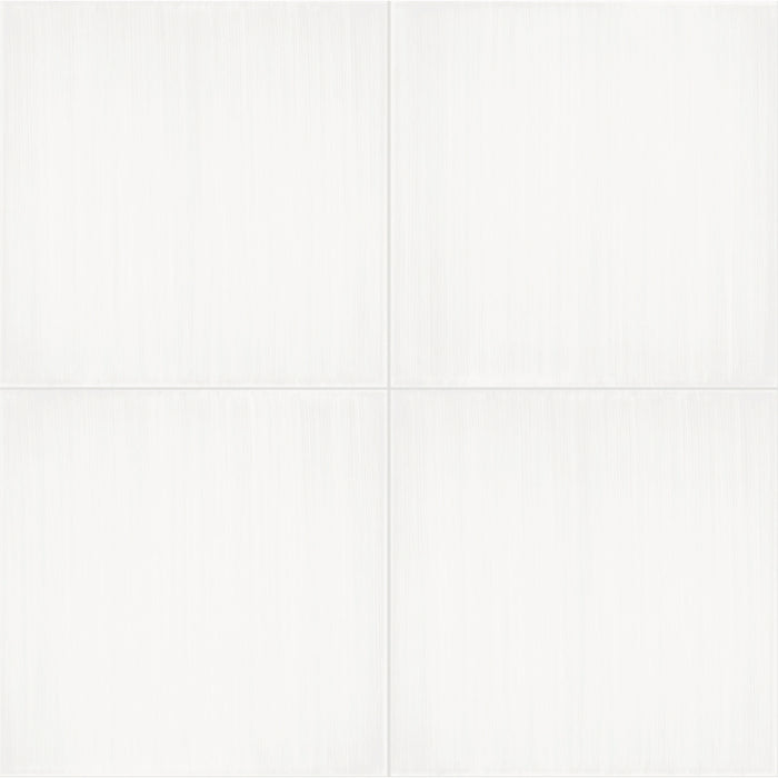 Marazzi - Scenario 8 in. x 8 in. Glazed Porcelain Tile - SR20 Blanco