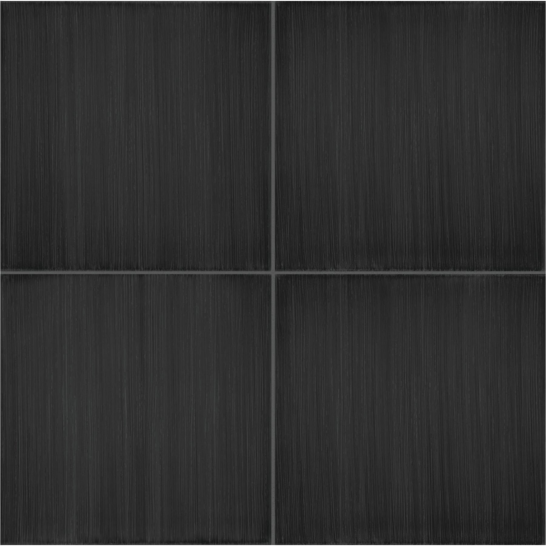 Marazzi - Scenario 8 in. x 8 in. Glazed Porcelain Tile - SR22 Nero