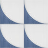 See Marazzi - Scenario 8 in. x 8 in. Glazed Porcelain Tile - SR25 Blue Crescent